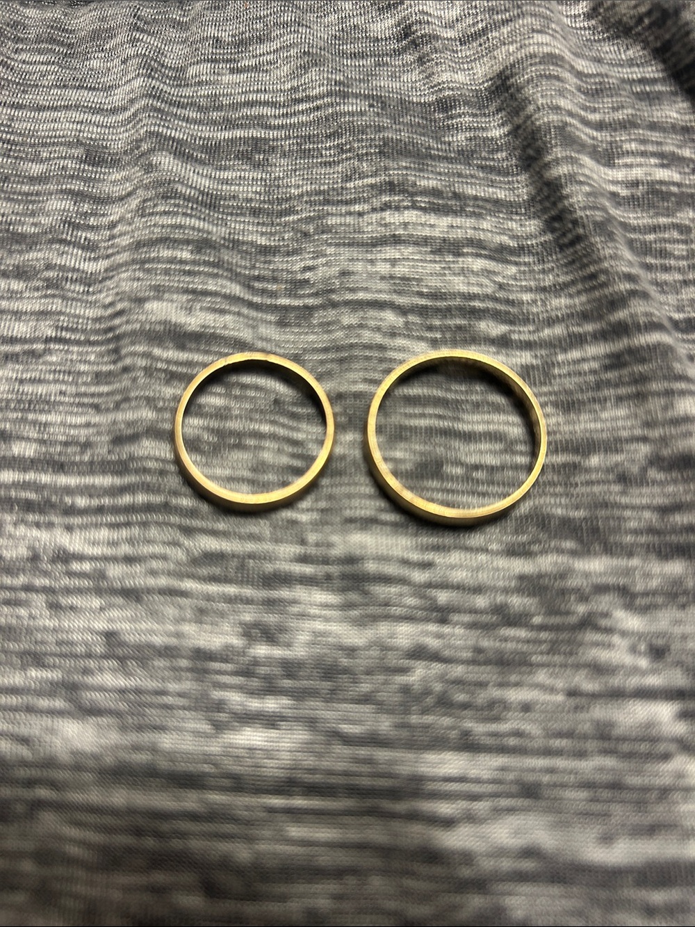 10 carat wedding Rings - Set of 2